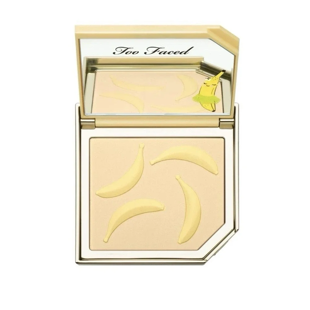 Too Faced Tutti‎ Frutti It's Bananas BANANA CREAM Brightening Setting Powder NIB